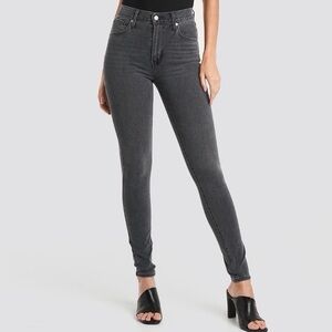 Levi's Dark Gray Mile High Super Skinny Jeans